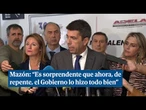 Mazón: “Es sorprendente que se hayan anunciado ayudas cuando todos sabemos que parte son préstamos”
