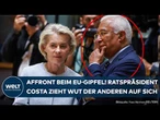 UKRAINE-KRIEG: Affront beim EU-Gipfel! Ratspräsident Costa kontaktiert Kreml im Alleingang