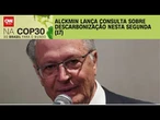 Alckmin assina compromisso pró-descarbonização com indústria na COP30 | CNN NOVO DIA