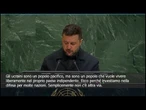 Zelensky: Onu diventato debole, non può fermare spargimento sangue, fa solo dichiarazioni