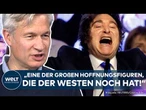 ULF POSCHARDT: „Ein guter Tag für den Westen, für die Freiheit" Milei siegt bei Wahl in Argentinien