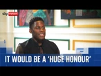 Maro Itoje says captaining the British & Irish Lions would be a 'huge honour'