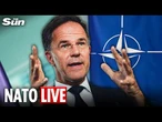 LIVE: NATO secretary general Mark Rutte speaks to press in Brussels