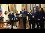 Trump says he asked Fifa to review Balogun red card