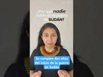 ¿Por qué nadie habla de la guerra de Sudán si es la peor crisis humanitaria del mundo? #shorts