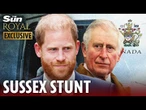 If Harry thought his China stunt would overshadow the King's Canada trip he was sorely mistaken