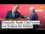 Nervosität am Anleihemarkt: Christian Sewing fordert schnelles Handeln von der Politik