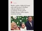 Triplice omicidio a Roma: madre, padre e bimba di 8 anni uccisi a coltellate, ferito un altro figlio