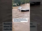 Asheville residents worry about FEMA, NPR funding following Hurricane Helene