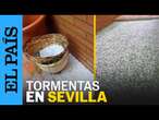 GRANIZO EN SEVILLA | El tiempo inestable continúa con fuertes precipitaciones y granizo | EL PAÍS