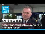 Une alliance ‘plus létale’ réduira la menace russe, selon le commandant de l’Otan Pierre Vandier