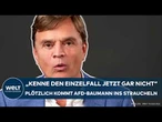 DEUTSCHLAND: Kalt erwischt! Bei diesem Thema kommt AFD-Baumann plötzlich ins Straucheln