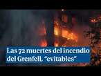 Las 72 muertes de la torre Grenfell fueron 