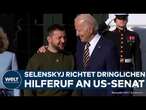 UKRAINE-KRIEG: US-Waffenhilfe fast aufgebraucht! Kiew könnte wichtigsten Unterstützer verlieren