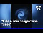 Une mystérieuse spirale bleue aperçue dans le ciel de plusieurs régions de France