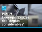 L'ouragan Melissa a causé des "dégâts considérables" et tué au moins 20 personnes • FRANCE 24