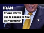 Iran : Donald Trump affirme que le cessez-le-feu est "terminé" • FRANCE 24