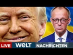 PUTINS KRIEG: "Dunkle Zeiten" für die Ukraine - Merz hofft auf "letzte irdische Instanz" | WELT LIVE