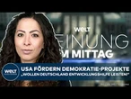MEINE MEINUNG: Einmischung bei Wahlen? USA fördern Projekte zur Demokratie in Deutschland