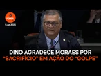 Dino agradece Moraes por “sacrifício” pessoal em ação do “golpe”