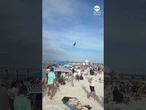 Blue Angels conducting review after jet flies over Florida beachgoers