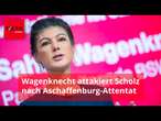 Wagenknecht enthüllt neue Zahlen zur Ausländerkriminalität und attackiert Scholz