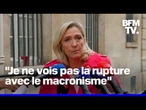 49.3, budget..La prise de parole intégrale de Marine Le Pen après sa réunion avec Sébastien Lecornu