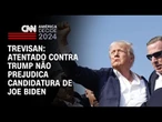 Trevisan: Atentado contra Trump não prejudica candidatura de Joe Biden | CNN PRIMETIME