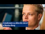 Condenan a cuatro años de prisión a Marius Borg, hijo de la princesa Mette-Marit