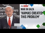 Netanyahu challenged by Sky News over famine claims and aid site killings
