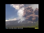 Etna, l'impressionante video in timelapse dell'esplosione del cratere