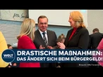BÜRGERGELD: Koalition will Reform noch im Oktober durchsetzen! SPD will strengere Regeln