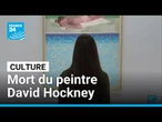 Le peintre britannique David Hockney est décédé à 88 ans • FRANCE 24