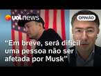 Rumor de Musk comprar TikTok preocupa pela possibilidade de império ficar ainda maior | Affonso