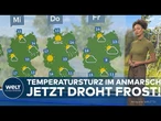WETTER IN DEUTSCHLAND: Kaltluft aus Russland lässt Temperaturen sinken – Jetzt droht Bodenfrost!