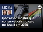 Conservadorismo cai no Brasil, mas progressistas ainda são minoria, mostra Ipsos-Ipec
