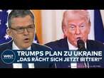 PUTINS KRIEG: Trump trifft Selenskyj! Europa entwickelt Plan zur Ukraine und zur eigenen Sicherheit