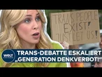 TRANS-DEBATTE: Protest gegen Professorin! „Hier zeigt sich wieder die ‚Generation Denkverbot!‘“