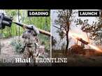 How a Ukrainian Rocket Launch Really Works | Frontline Marathon | Daily Mail