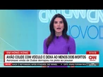 Avião colide com veículo e deixa dois mortos em aeroporto de Hong Kong | CNN NOVO DIA