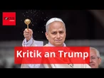 Bei seiner großen Amtseinführung stellt sich der neue US-Papst direkt gegen Trump