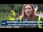 FLÜCHTLINGE IN THOLEY: „Spreu vom Weizen“ trennen! Integration durch Arbeit – Sprachkurs in Aussicht