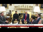 La carica dei "Grazie" dei leader Ue per Trump, Da Zelensky a Rutte, da von der Leyen a Merz
