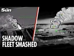 Ukrainian drones hit Russian targets including tanker and oil depot behind enemy lines
