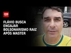 Flávio busca, em tom moderado, engajar bolsonarismo raiz após Master | CNN 360°