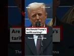 Are Donald Trump's tariffs working? #US #BBCNews