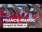 Mondial 2026 : le quart de finale France-Maroc vu par les Marocains à Boston • FRANCE 24