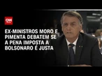 Ex-ministros debatem se a pena imposta a Bolsonaro é justa | CNN ARENA