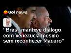 Governo Lula buscou soluções para crise com Venezuela mesmo sem reconhecer vitória de Maduro | Jamil