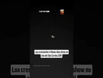 Lua e Vênus encantam moradores com espetáculo no céu durante conjunção